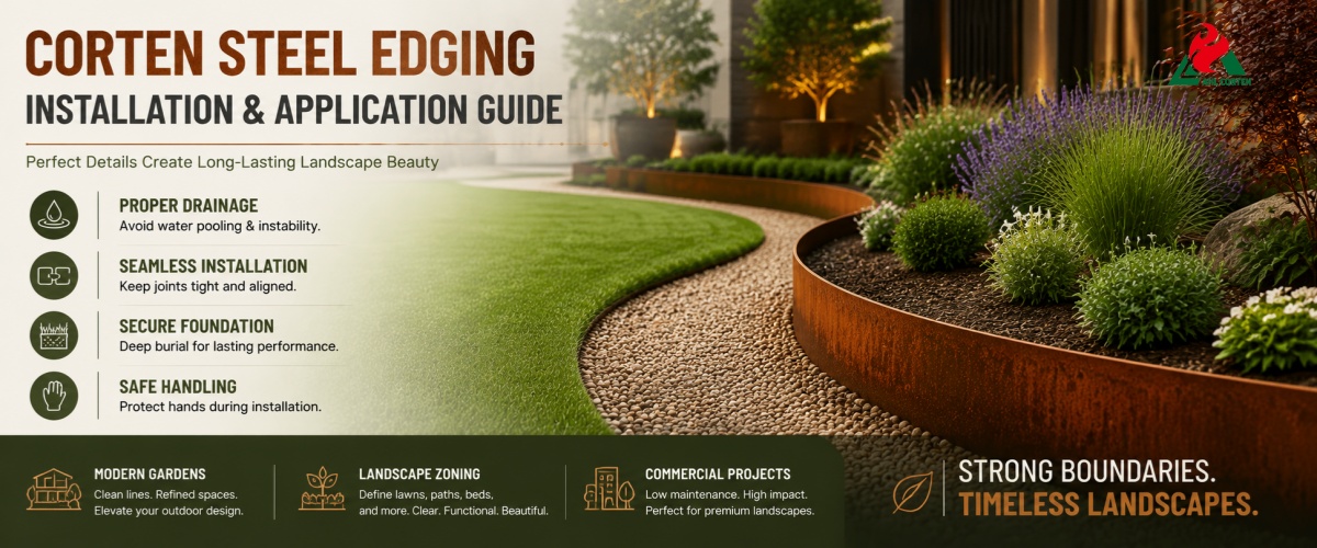 Corten Steel Edging